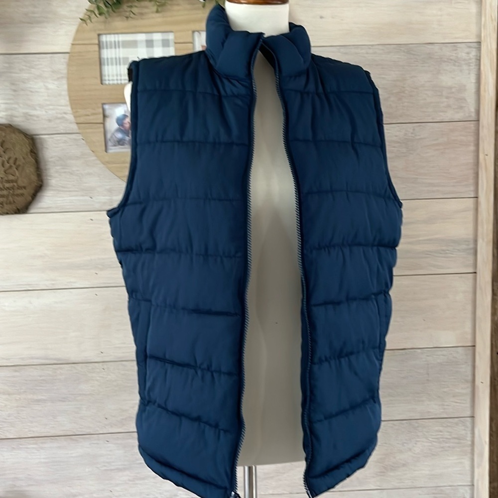 NWT Gap Blue Vest XS